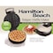 Hamilton Beach Hamilton Beach 1 waffle Black/Silver Stainless Steel Belgian Waffle Maker 26080 - alternate 3
